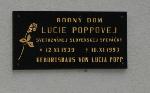 22. novembra 2009 - Položenie venca k pamätnej tabuli na rodnom dome Lucie Poppovej Obrázok 1