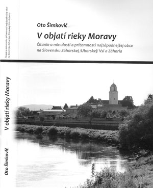 Obálka knihy Ota Šimkoviča V objatí rieky Moravy